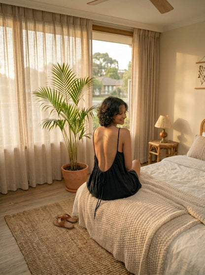 The Backless Adjustable Cami Dress