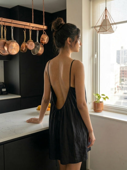 The Backless Adjustable Cami Dress
