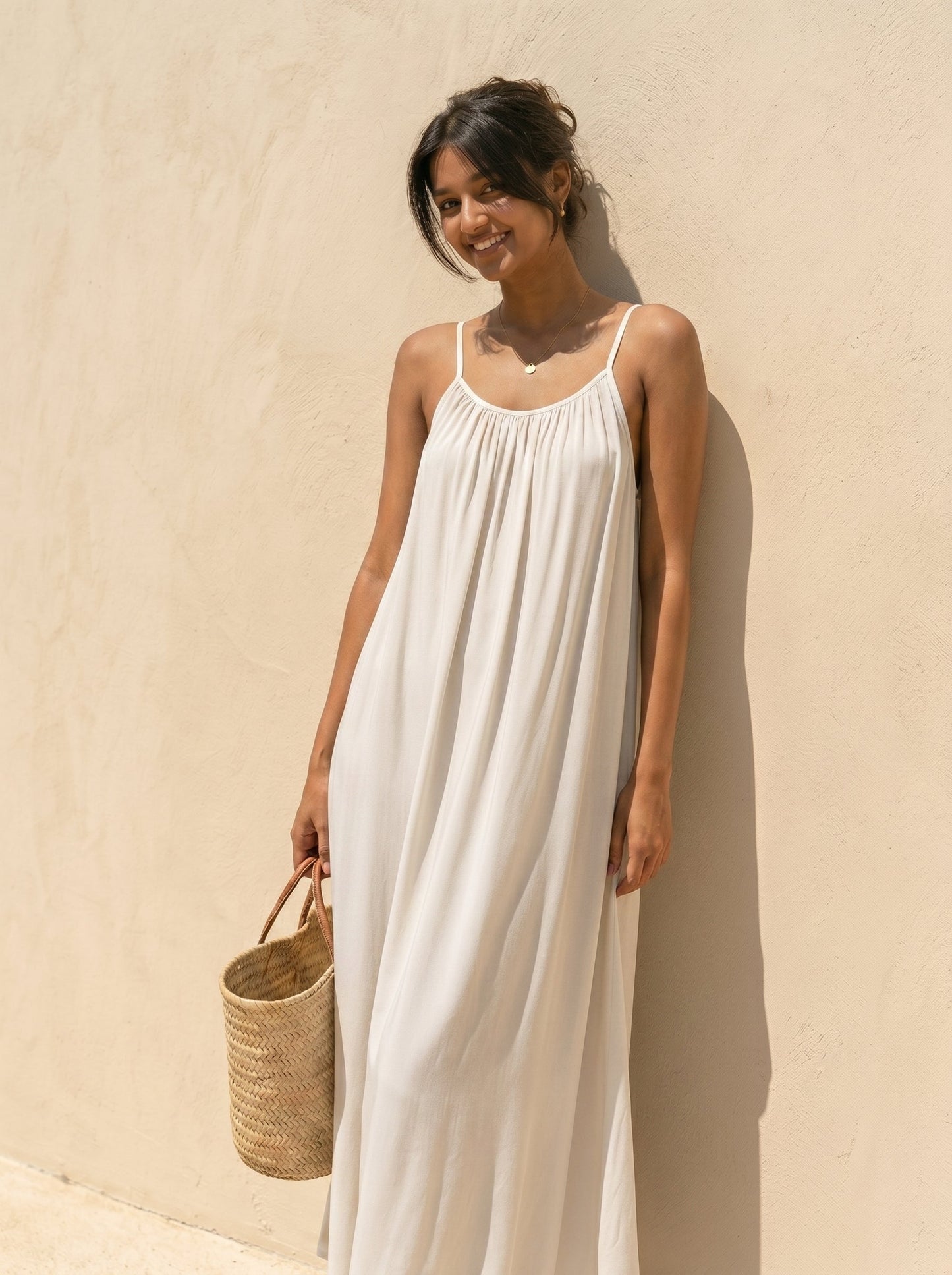 The Backless Adjustable Cami Dress