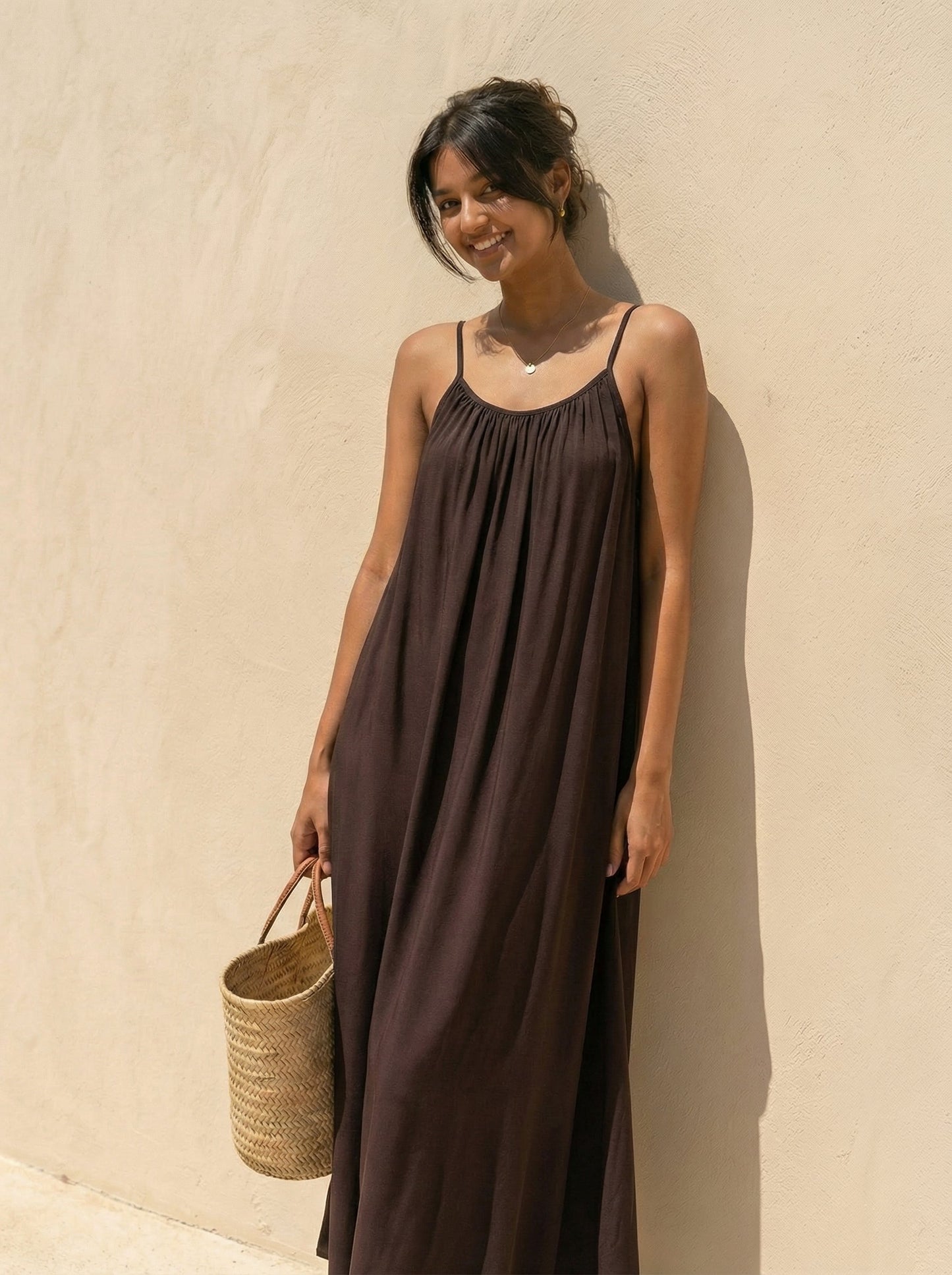 The Backless Adjustable Cami Dress