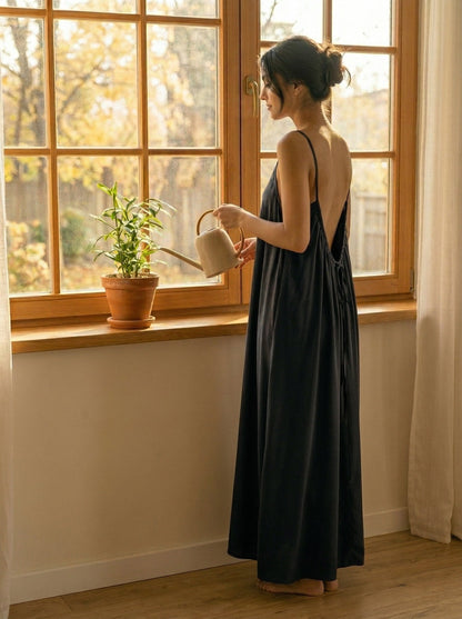 The Backless Adjustable Cami Dress