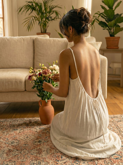 The Backless Adjustable Cami Dress
