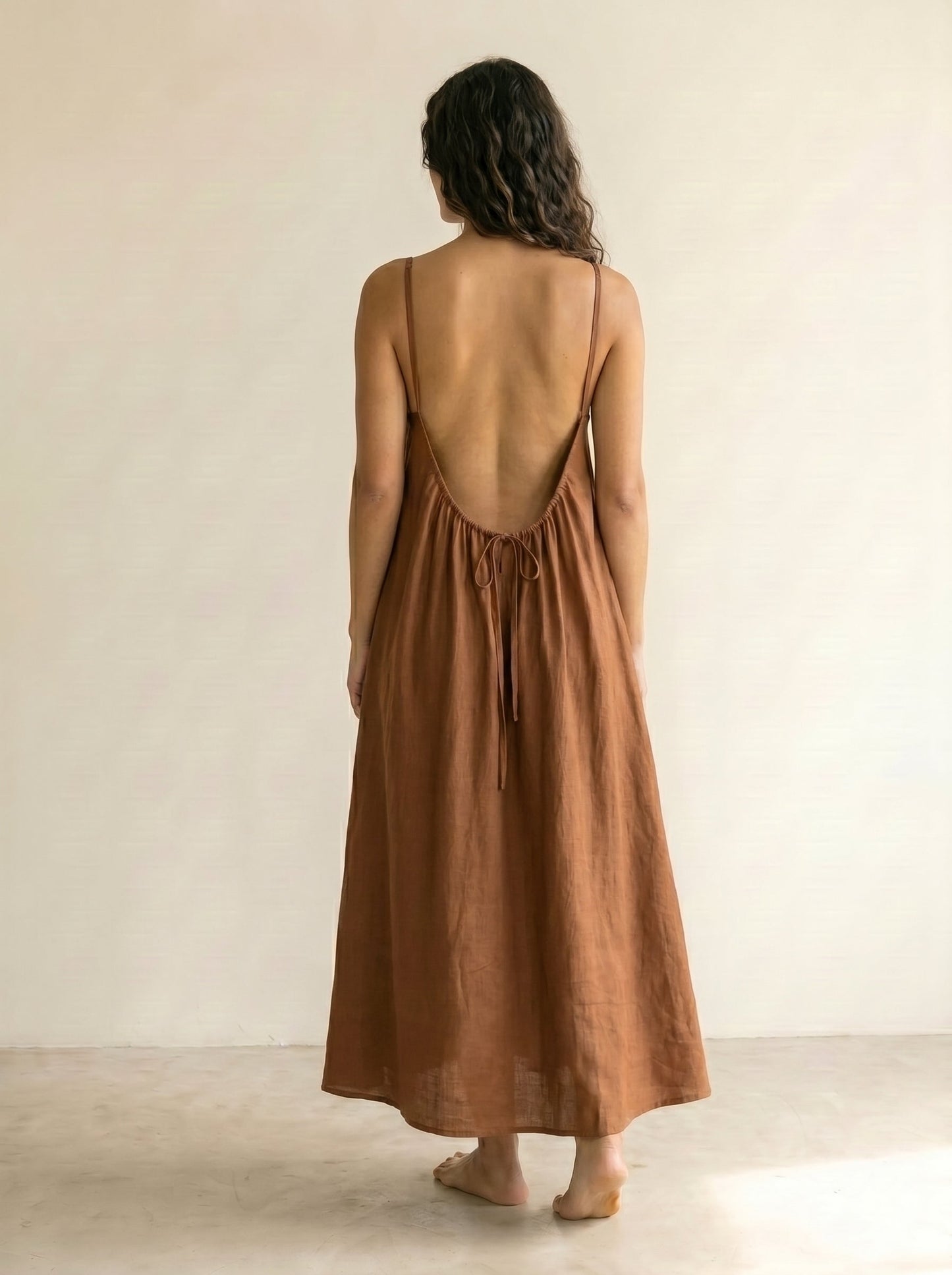 The Backless Adjustable Cami Dress