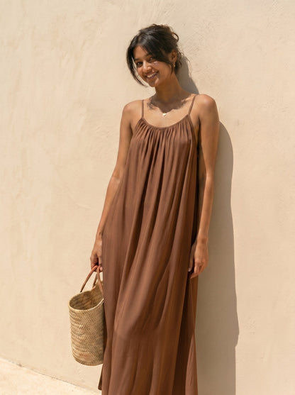 The Backless Adjustable Cami Dress