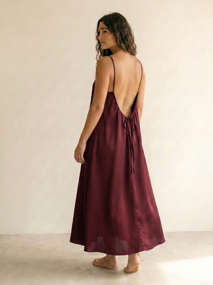 The Backless Adjustable Cami Dress