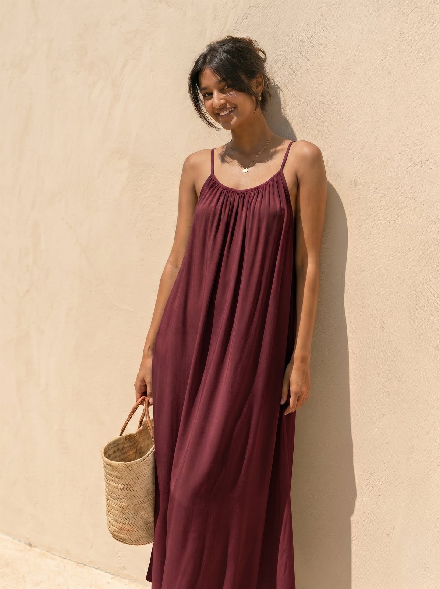The Backless Adjustable Cami Dress