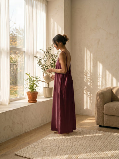 The Backless Adjustable Cami Dress