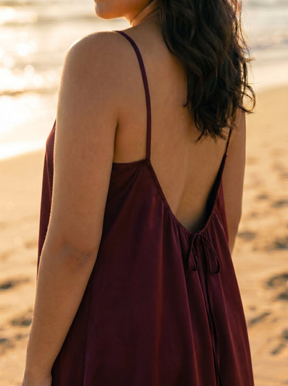The Backless Adjustable Cami Dress