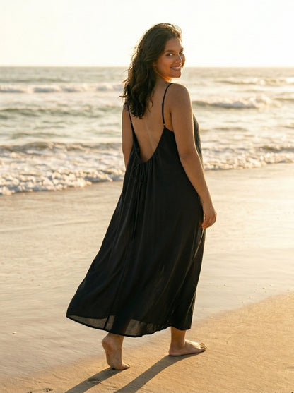 The Backless Adjustable Cami Dress