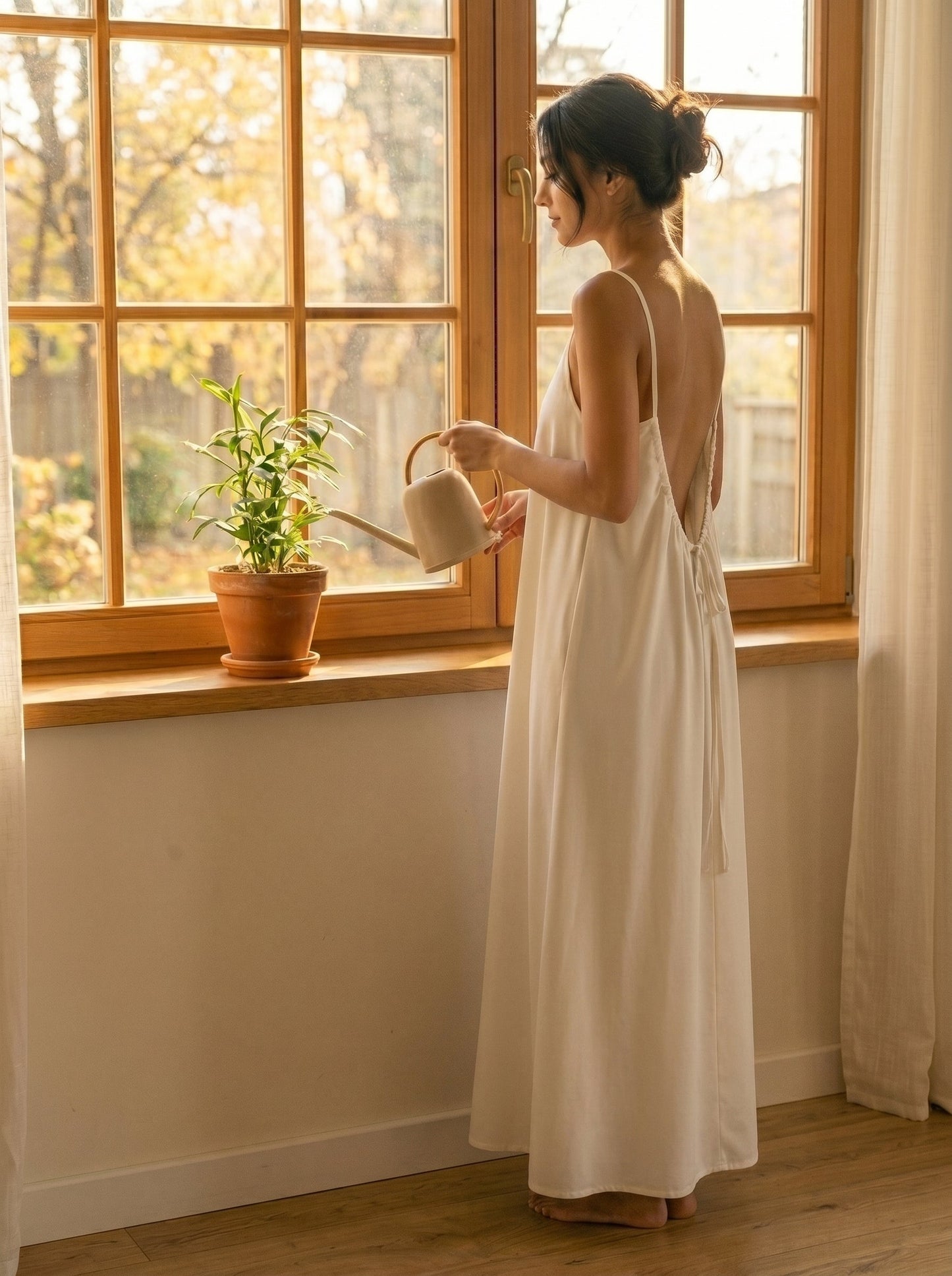 The Backless Adjustable Cami Dress