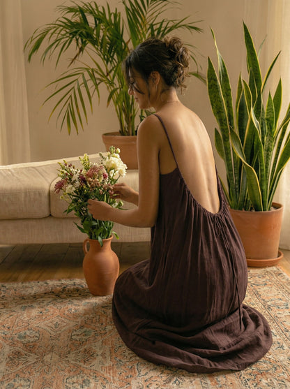 The Backless Adjustable Cami Dress