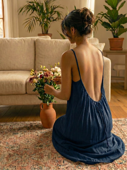 The Backless Adjustable Cami Dress